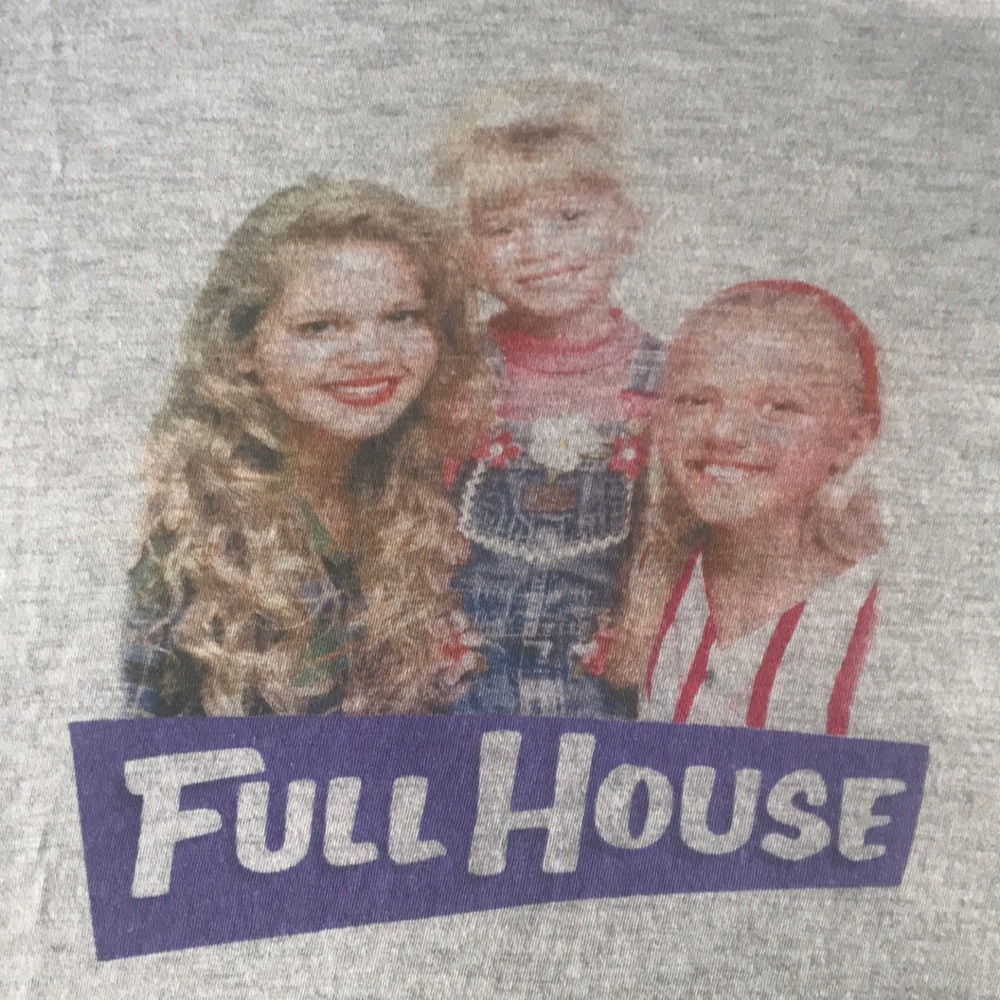 Super soft Full House tee featuring the Tanner girls from Cotton On